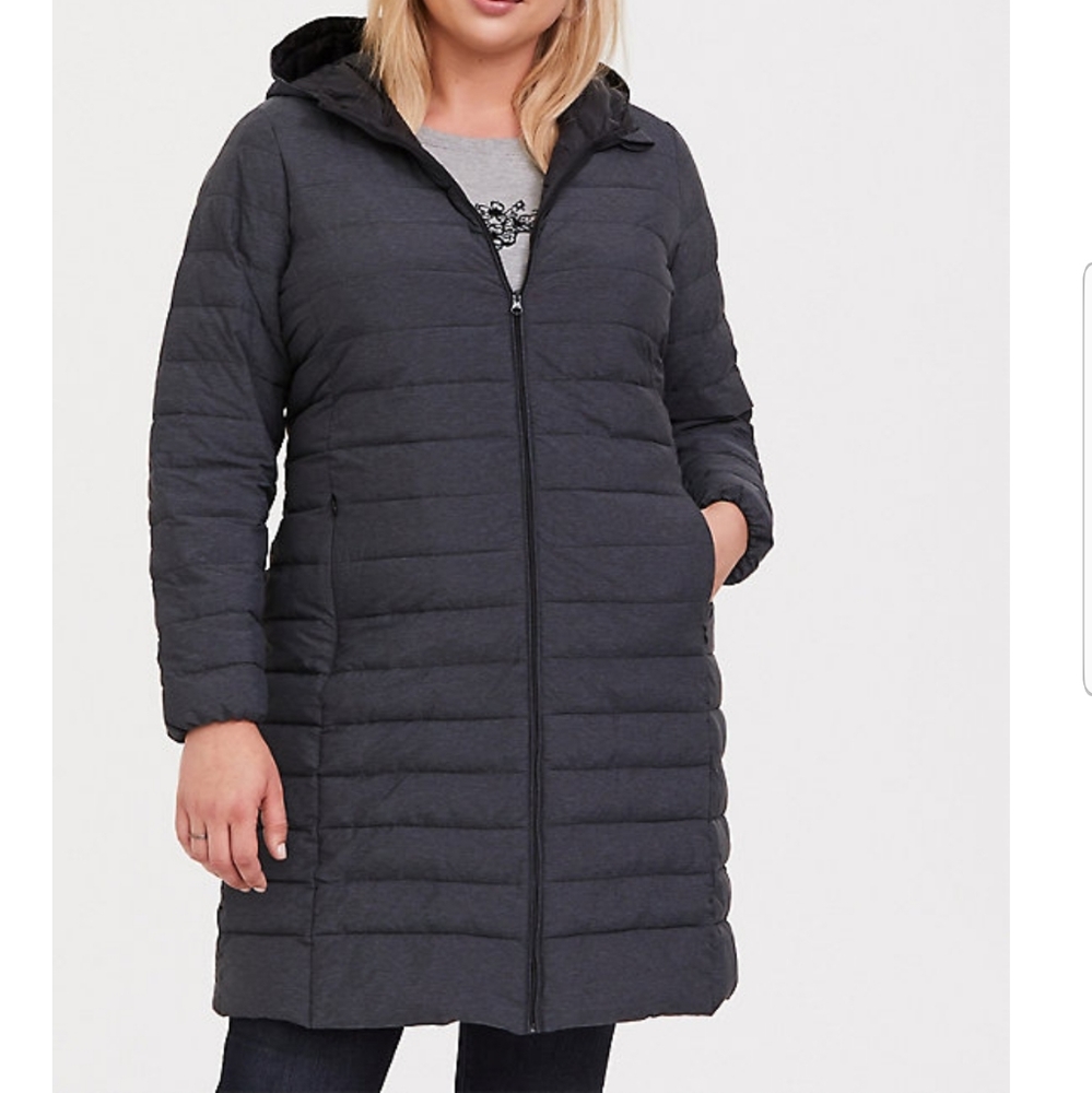 NWT Torrid Long Puffer Jacket